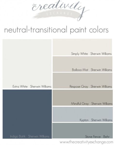 Transitional Paint Colors, The Creativity Exchange, Mindful Gray Sherwin Williams, Eames Design, Bold Bohemian, Mindful Gray, Bohemian Rugs, Indigo Batik, Home Design Diy