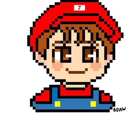 jake sim enhypen fanart jake sim pixel art Enhypen Pixel Art, Enhypen Iland, Enhypen Fanart, Screen Layout, Jake Enhypen, Pixel Art, Mario Characters, Layout, Screen