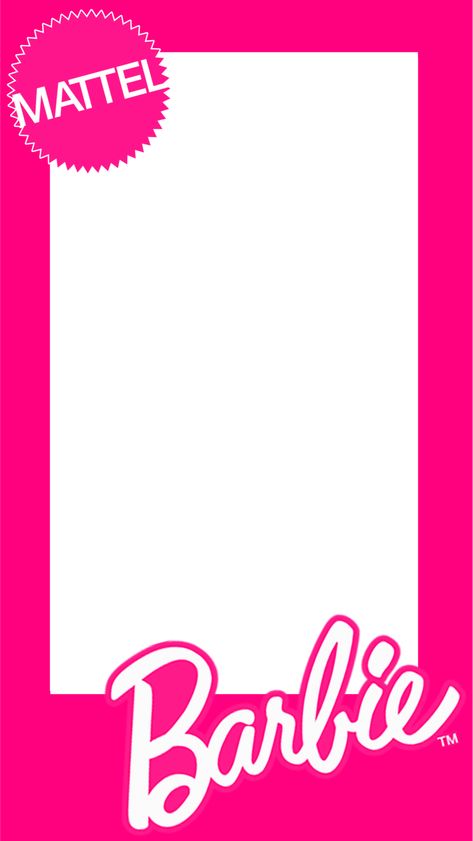 Barbie Box Template, Barbie Png, Barbie Birthday Invitations, Barbie Pool Party, Barbie Invitations, Barbie Party Decorations, Box Png, Barbie Theme Party, Barbie Box