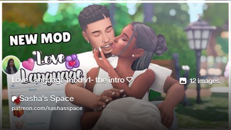 Love Language mod v1- the intro ♡ | Sasha's Space Happy Emotions, Sims 4 Traits, Five Love Languages, New Mods, High School Years, Slow Dance, Favorite Skincare Products, Love Language, Words Of Affirmation