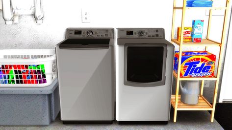 Sims 4 Tide Pod, Washer And Dryer Sims 4, Functional Washer And Dryer Sims 4, Sims 4 Cc Functional Mods, Scodee Yodee Sims 4, Functional Washer And Dryer Sims 4 Cc, Sims Functional Cc, Sims 4 Cc Washer And Dryer Functional, Sims 4 Washer And Dryer Cc