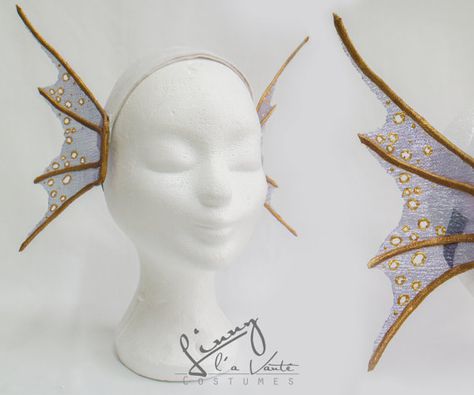 Fin Ears, Haunted Library, Siren Costume, Cosplay Masks, Sea Costume, Goddess Design, Fish Costume, Costume Carnaval, Mermaid Parade