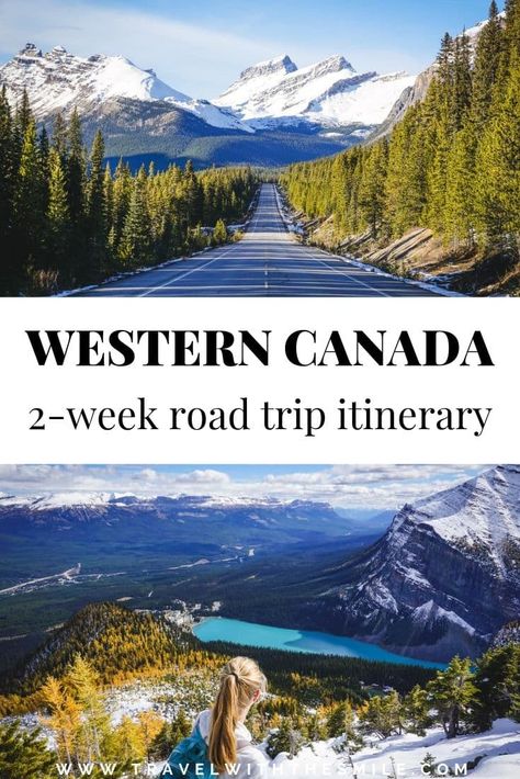 Canada Road Trip Ideas, Calgary To Vancouver Road Trip, Things To Do In Canada, Canadian Road Trip, Yoho National Park, Canada Travel Guide, Canadian Travel, Canada Road Trip, Travel Canada