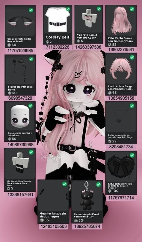 Emo Goth Aesthetic, Gyaru Grunge, Goth Roblox Avatars, Images Hello Kitty, Emo Roblox Avatar, Free T Shirt Design, Roblox Guy, Avatar Creator, Roblox T Shirts