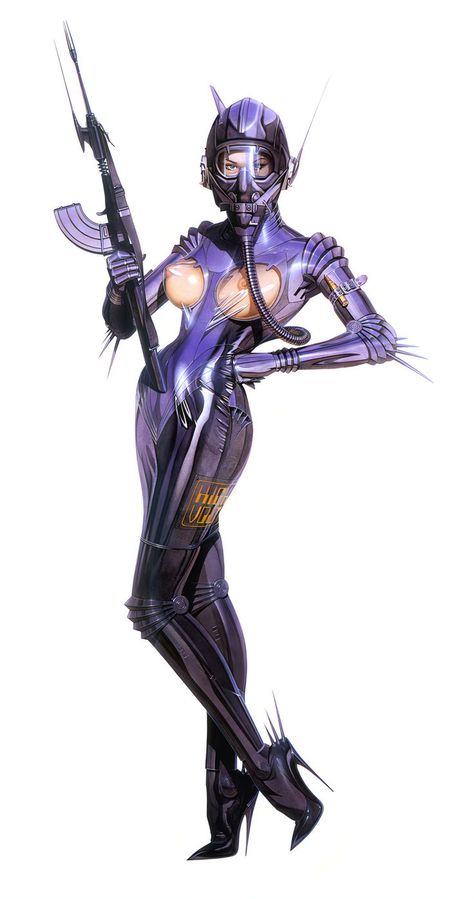 Hajime Sorayama, Retro Sci Fi, Modern Pinup, Robot Art, Thierry Mugler, Innovative Fashion, The Vault, Sci Fi Art, Sci Fi Fantasy