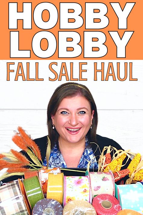 NEW HOBBY LOBBY Craft HAUL For FALL Sale Clearance Hobby Lobby Sale Schedule 2023, Hobby Lobby Sale Schedule, Pancake Wreath, Hobby Lobby Fall, Hobby Lobby Sales, Hobby Lobby Crafts, Crafting Videos, Summer 4th Of July, Fall Sale