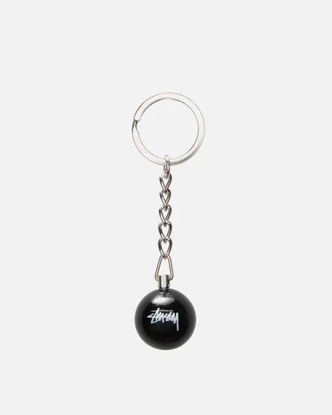 Accessories – Stüssy 8 Ball Keychain, Black Keychain, Ball Candles, Lighter Case, Gucci Brand, Dress Hairstyles, 8 Ball, Pony Hair, Stitching Leather