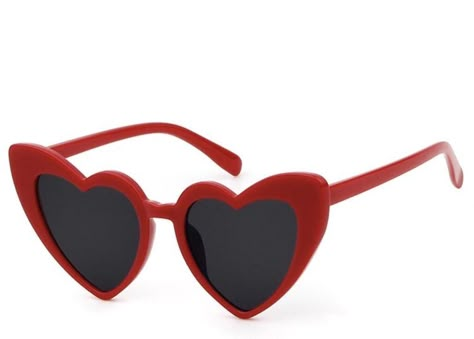 Cute Heart Drawings, Redo Clothes, Heart Shaped Glasses, Heart Glasses, Red Glasses, Red Sunglasses, Shaped Sunglasses, Heart Red, Heart Drawing