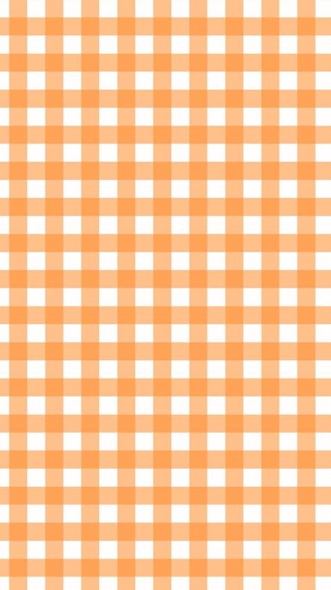 Orange Grid Wallpaper, Orange Checkered Wallpaper, Cute Orange Background, Orange Pattern Background, Orange Scrapbook, Checker Background, Orange Gingham, Pop Art Wallpaper, Orange Aesthetic