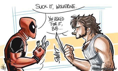 Wolverine Funny, Deadpool Y Spiderman, Deadpool Funny, Deadpool Art, Deadpool And Wolverine, Wolverine Art, Deadpool And Spiderman, Wolverine Hugh Jackman, Logan Wolverine