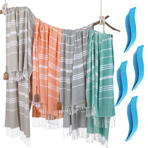 PRICES MAY VARY. [BEACH BAND]: Elastic beach band is a convenient accessory that can hold your Turkish beach towel securely in beach chair. [HIGH QUALITY COTTON]: Made with high-quality cotton for ultimate comfort and absorbency. Our towels are designed to dry quickly, making them the perfect accessory for a day at the beach, bathroom or pool. The absorbent cotton material allows for easy and efficient drying, ensuring that you can stay dry and comfortable all day long. [OVERSIZED 38X72 INCHES]: Carnival Cruise Ships, Kanna Kamui, Camping Must Haves, Beach Towel Set, Beach Bathroom, Swim Towel, Turkish Beach, Beach Swimming, Turkish Towels Beach