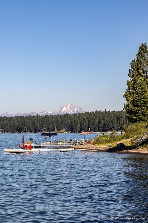 Lassen Peak Fall In California, Places To Visit In California, Fall Destinations, Lake Almanor, California Fall, Summer Travel Destinations, Lassen Volcanic National Park, Nevada Mountains, California Summer