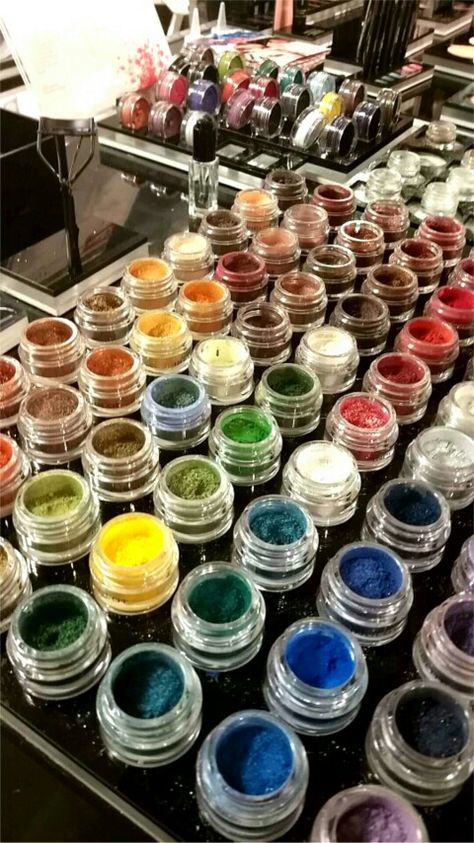 Photo I took at the LA Makeup Show. INGLOT pigments. Inglot Pigment, Makeup Pigments, Makeup Products, Nespresso Cups, White Blue, Makeup, Blue, White, Quick Saves