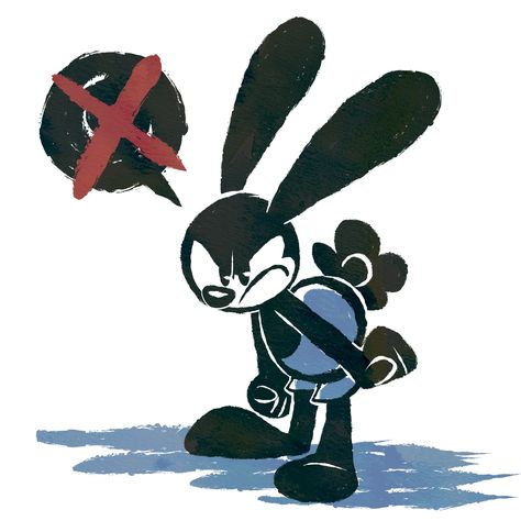 Nini! on Twitter: "angery https://t.co/0KvBdPx4aO" Old Cartoon Characters, Epic Mickey, Oswald The Lucky Rabbit, Mickey Mouse Art, Rubber Hose, Lucky Rabbit, Mickey Mouse Cartoon, Rabbit Cartoon, Bendy And The Ink Machine