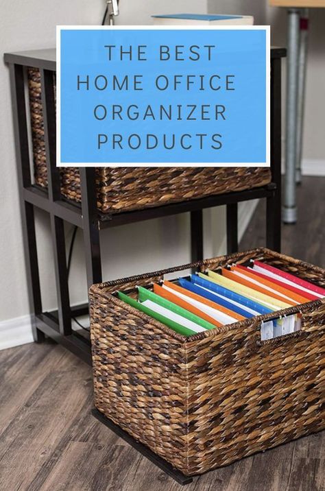 Declutter your house and live in a space that you love! Click here for 20 of the best tips to clean and organize your home. #thecraftyblogstalker #cleanhome #organizedhome #cleanandorganizedhome Paper Clutter Organization, Best Home Office, Office Organization Files, Office Organization At Work, Feminine Home Offices, Declutter And Organize, Organizing Paperwork, Office Organizer, Organization Products