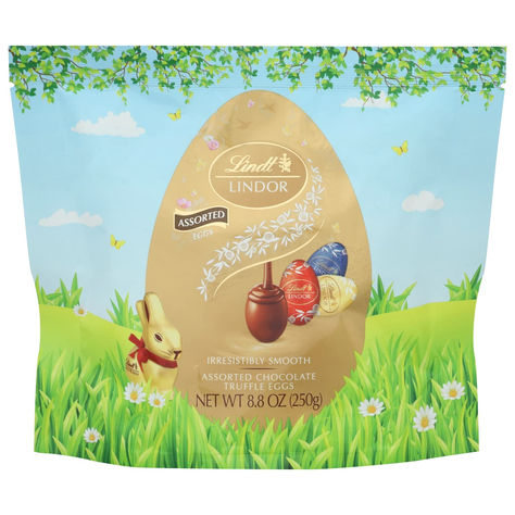 Lindt LINDOR Easter Assorted Chocolate Truffle Eggs, Assorted Candy Chocolate Eggs with Truffle Filling, 8.8 oz. Bag #ad #easter #easterbasket #easterbasketideas #easterbasketfillers #easterbasketstuffers #eastercandy #easterchocolate Truffle Eggs, Oreo Truffle Easter Eggs, Easter Treats With Cadbury Eggs, Truffle Filling, Lindt Easter, Easter Cadbury Egg Dessert, Easter Dessert Cadbury Mini Eggs, Lindt Lindor, Easter Basket Fillers