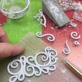 Metal Clay – Studio 47 Designs Metal Clay Molds Jewelry, Silver Metal Clay Jewelry, Silver Clay Ideas, Pmc Jewelry Metal Clay Ideas, Silver Clay Jewelry Ideas, Precious Metal Clay Tutorial, Metal Clay Rings, Metal Clay Designs, Metal Clay Pendant