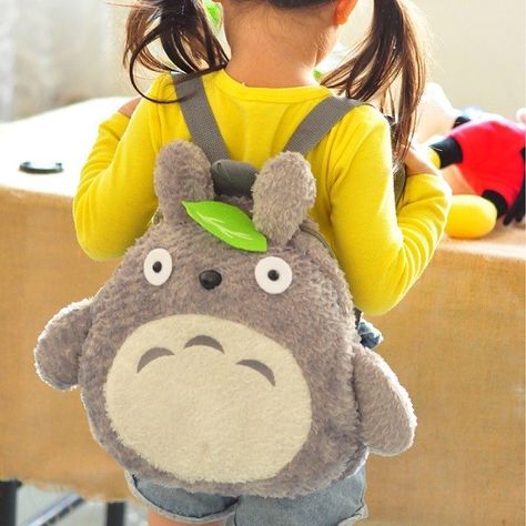 Our top picks of backpacks for children and teens that reflect Mighty Girls' diverse interests. Totoro Backpack, Soft School, Totoro Plush, Backpack Cute, Kawaii Backpack, Animal Bag, Plush Backpack, Kawaii Plush, Bag Boys