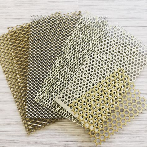 Metal Mesh Texture, Material Samples, Metal Board, Metallic Mesh, Material Board, Metal Screen, Perforated Metal, Material Textures, Materials And Textures