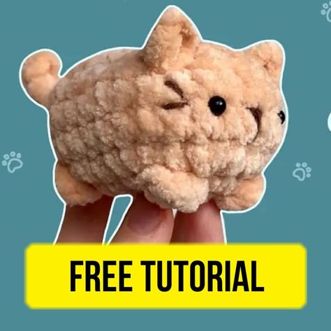 [Collection] Easy To Crochet Animals, Crochet A Cat Free Pattern, How To Crochet A Cat Plushie, Crochet Cat For Beginners, Free Cat Pattern Crochet, Mini Loaf Cat Crochet Pattern Free, Mini Cat Amigurumi Free Pattern, Mini Crochet Cat Free Pattern, Easy Cat Amigurumi Free Pattern