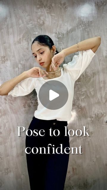 Janhavi | Poses , fashion ,skincare and makeup on Instagram: "Poses to look confident in photos 🖤❤️‍🔥.
.
.
[ poser , poses , attitude poses , confident poses , look confident] 
.
#instadaily #instagood #instamood #instalike #howtopose #modelposes #fashionposes #posesideas #instareels #poses #poser #blackoutfit #confident #model #bff #contentcreator #influencer #fyp #explorepage @creators @instagram #attitude #yimmyyimmy #pose #posewithme #littledwarf" Poses Confident, Fierce Poses, Confident Poses, Brand Portraits, Be More Photogenic, Picture Hacks, People Posing, Look Confident, Photo Hacks