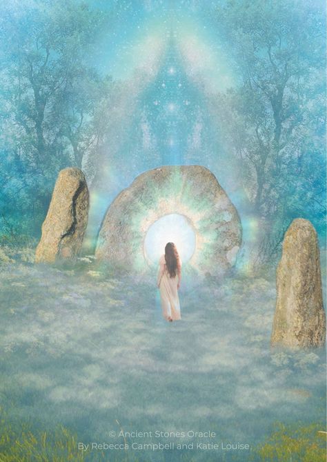 The Ancient Stones Oracle by Rebecca Campbell Rebecca Campbell, Smudging Feathers, Sacred Sites, Mystery School, Standing Stones, Ascended Masters, Divine Guidance, Standing Stone, Sacred Stones