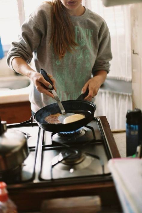 . Breakfast Pancakes, Julia Child, Lazy Day, Slow Living, Saute Pan, Life Is Beautiful, Cooking And Baking, Breakfast Brunch, Stove