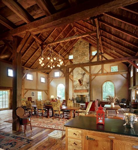 1870 Rustic Barn Restored by Douglas VanderHorn Architects Barn Restoration, Barn House Ideas, Barn Remodel, Timber Frame Building, Barn Conversions, Hay Barn, Barn Living, Barn Houses, Converted Barn