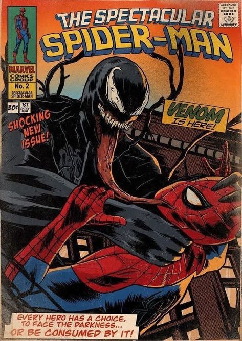 Amazing Spider, Venom, Comic Book, The Amazing, Marvel Comics, Spiderman, Marvel, Comics