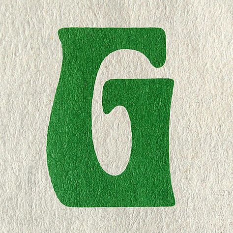 G | Letter G | Chris | Flickr Letter G Font Design, I Typography Letter, The Letter G Design, G Typeface, Graphic Design Lettering, G Branding, Green And Yellow Branding, G Graphic Design, Letter G Typography