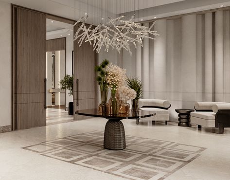 Luxury Majlis Design, Luxury Majlis, Landscape Design Architecture, Villa Entrance, Majlis Design, Dubai Villa, Marble Staircase, Beauty Salon Design, Foyer Design