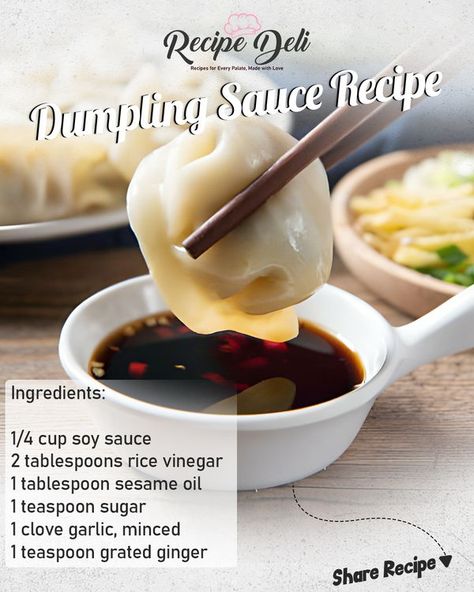 Fried Dumpling Sauce, Dumpling Sauce Recipe, Broth Fondue, Broth Fondue Recipes, Chinese Sauce, Fat Kitty, Delicious Sauces, Dumpling Dipping Sauce, Dumpling Sauce