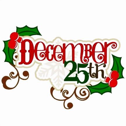 25 December Christmas Day, Christmas Fonts Free, Scrapbook Christmas, 25 December, December Christmas, Christmas Layouts, Scrapbook Titles, Christmas Fonts, Cute Clipart