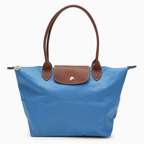 Longchamp Bag In Cobalt-Coloured Fabric, With Two Top Handles And Contrasting Leather Details. Foldable Model. Width 28 Cm X Height 26,5 Cm X Depth 15,5 Cm Handle Drop: 21 Cm Size Type: Int Material: Cotton Sku: 2f-L2605089/N_long-P78_100 Welcome To The Official Luosophy Poshmark Closet! Luosophy Is A Luxury Brand Reselling Company Founded In San Diego, Ca From 2016. All Our Products Are Imported From Italy And Sold In The Usa. We Do Our Best To Provide High Fashion, Luxury Items At Affordable P Longchamp Mini, Nylon Travel Bag, Longchamp Bag, Brown Tote Bag, Longchamp Bags, Blue Tote, Nylon Tote, Original Bags, Large Shoulder Bags