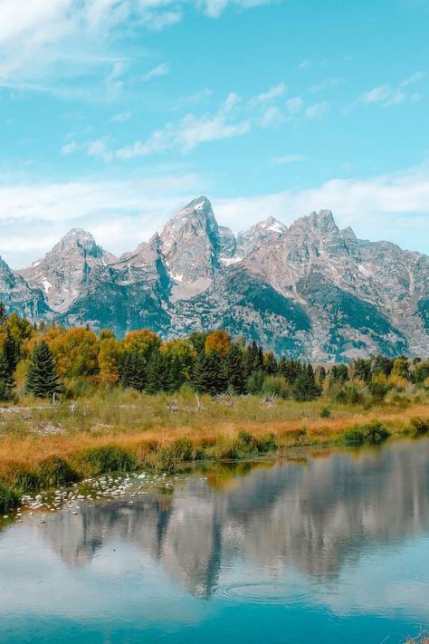 11 Best Places In Grand Teton National Park To Visit - Hand Luggage Only - Travel, Food & Photography Blog Yellowstone Mountains, Yellowstone Trip, Hiking Places, Wyoming Travel, Visit Yellowstone, Movie Magazine, Park Pictures, Forest Pictures, Park Ranger