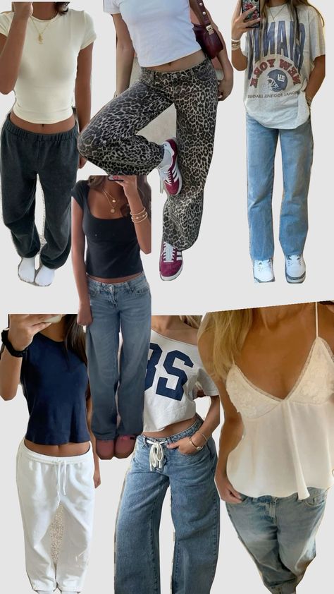 Ripped Baggy Jeans, School Hair, Hair Clothes, Hairstyles For School, Baggy Jeans, What To Wear, Hair, How To Wear, Pins