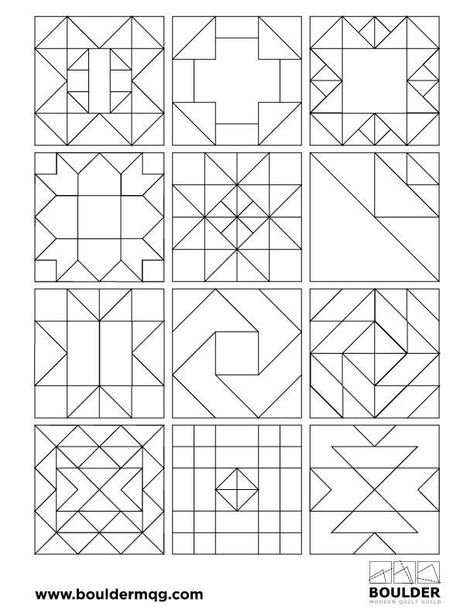 Geometrical Pattern Design, Month Challenge, Graph Paper Designs, Painted Barn Quilts, Graph Paper Drawings, Barn Quilt Designs, Geometric Pattern Art, Quilt Square Patterns, Graph Paper Art