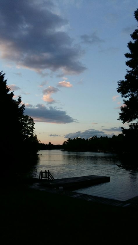 Kawartha Lakes at Dusk. Kawartha Lakes, Travel List, Road Trip, Bridge, Walking, In This Moment, Travel