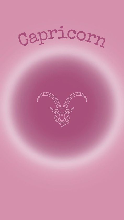 Capricorn Pink Aesthetic, Zodiac Signs Wallpaper Capricorn, Pink Capricorn Aesthetic, Capricorn Wallpaper Aesthetic, Capricorn Aesthetic Wallpaper, Horoscope Wallpaper, Capricorn Aura, Pink Capricorn, Capricorn + Core + Aesthetic