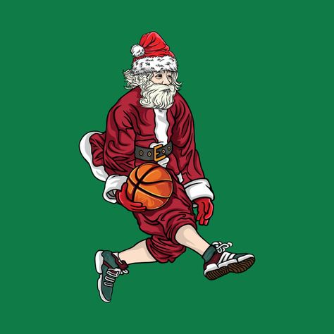 Check out this awesome 'Funny+Basketball+Player+Santa' design on @TeePublic! Basketball Christmas Wallpaper, Christmas Basketball Wallpaper, Funny Basketball Shirts, Christmas Nike, Lakers Wallpaper, Iphone Wallpaper Vintage Hipster, Basketball Christmas, Nba Artwork, Best Nba Players