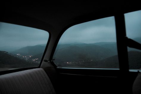 Road Trip by Asphalt Heritage Car Window, At Night, Tumblr