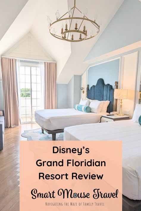 Disney's Grand Floridian Resort Review: New Mary Poppins Inspired Rooms - Smart Mouse Travel Grand Floridian Disney Room, Grand Floridian Aesthetic, Disneyland Hotel Rooms, Grand Floridian Disney, Leisure Pools, Disney World Hotels, World Trip, Contemporary Resort, Grand Floridian