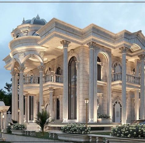 Houses Mansions Luxury, Mansion Architecture, Classic Mansion, Mansion Aesthetic, Houses Mansions, Luxurious Mansion, Mansion Exterior, Luxury Mansion, Amazing Houses