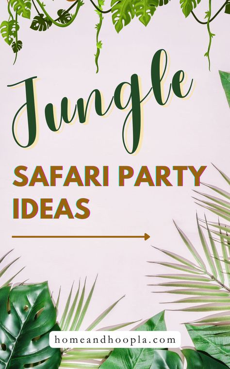 Jungle Safari Party Ideas Jungle Safari Party Ideas, Adult Safari Party, Safari Party Ideas, Inflatable Palm Tree, Animal Decorations, Jungle Safari Party, Safari Theme Party, Adventure Theme, Safari Adventure