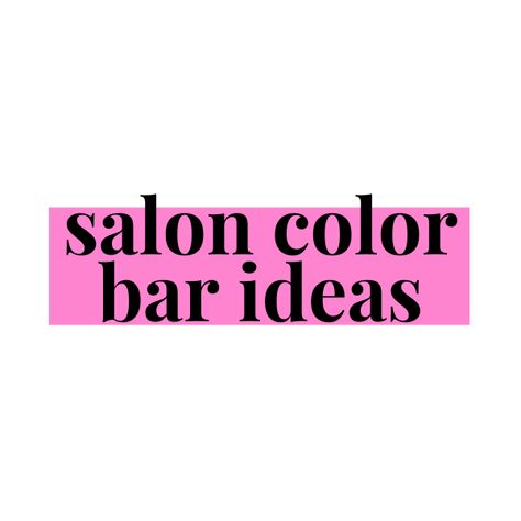 A beautifully organized salon suite color bar featuring neatly arranged color storage shelves and a well-designed hair color mixing station. Salon Color Storage Ideas, Salon Suite Color Bar, Color Bar Ideas, Color Bar Salon Ideas Small Spaces, Salon Color Bar Ideas, Hair Color Storage Ideas, Salon Color Storage, Color Bar Salon Ideas, Hair Color Storage