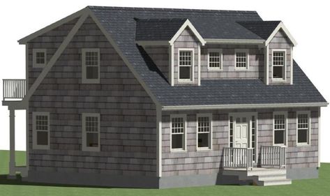 Nantucket Dormer, Dormer Addition, Dormer House, Cape Cod House Exterior, Sauna House, Harbor House, Front Porch Design, Home Exterior Makeover, Commercial Street