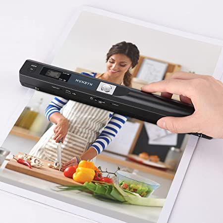 Amazon.com: Portable Scanner iSCAN 900 DPI A4 Document Scanner Handheld for Business, Photo, Picture, Receipts, Books, JPG/PDF Format Selection, Micro SD Card Hand Scanner-B : Office Products Image Scanner, Photo Scanner, Portable Scanner, Business Pictures, Reading Data, Best Computer, Business Photos, Micro Sd Card, Scanners