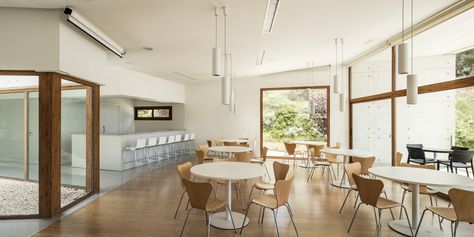 Gallery of Housing for the Elderly: Examples of Independent and Community Living - 20 Elderly Day Care Center Design, Senior Community Center, Elderly Center, Elderly Care Center, Residential Care Home, Dining Inspiration, Living Photo, Elderly Home, Community Living