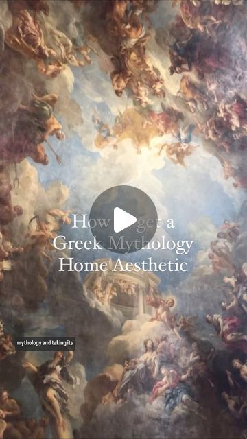 Mia Volk on Instagram: "On today’s Nerdcore home series, here’s how I would translate the ethereal and epic feel of Greek mythology into a beautiful home design aesthetic! Lot’s of beautiful art, marble accents, an airy color palette, pleated drapery and tons and tons of plants 🪴#homedecor #decorideas #decorfinds #homestyle #decorhelp #greekmythology #nerdcore #nerdcorehomeseries #lightacademia #lightandairy" Greek Mythology Aesthetic Room Decor, Airy Color Palette, Pleated Drapery, Beautiful Home Designs, Design Aesthetic, Aesthetic Room Decor, Beautiful Home, Greek Mythology, Aesthetic Room