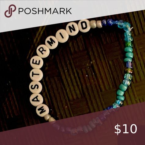 Taylor Swift Mastermind Beaded letter y2k friendship bracelet.buy,swap,friends ? Taylor Swift Mastermind, Sell Bracelets, Taylor Bracelets, Ears Tour, Eras Tour Friendship Bracelets, Swift Bracelet, Eras Bracelets, Taylor Concert, Eras Tour Bracelets